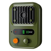 Portable Ultrasonic Dog Repeller: Anti-Bite, High-Power Bark Stopper for Outdoor Use black