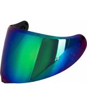 Pinlock®-Ready Replacement Visor for Cassida Orbit REVO Helmet - Zelená zrcadlová