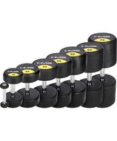 Guminis hantelis HG PRO HMS - 9 kg