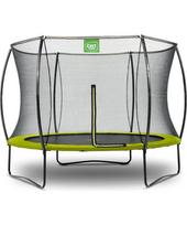 Batutas EXIT Silhouette ø244 cm su apsauginiu tinklu – žalias