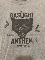 The Gaslight Anthem Katės Fejerverkai Klasikiniai Medvilniniai Marškinėliai Visų Dydžių M gray