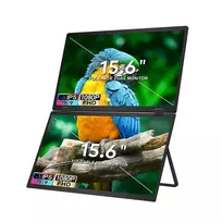 Extralink Smart Life T01 15,6" | Nešiojamie monitoriai nešiojamiesiems kompiuteriams | 2 monitoriai, IPS