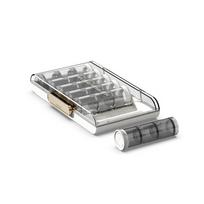 7-Day Weekly Pill Organizer Box Reusable Divided Medicine Box Portable Daily Pill Box  Travel balta