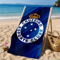 Fc Emblem Printed Microfiber Beach Towel, Soft And Absorbent, Quick-Dry, Ideal for Summer Travel, Beach Essential, Swimming Pool 70cmx140cm(27x55inch)