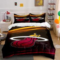 Flaming basketball logo design. Bedding sets Duvet cover sets Duvet covers Pillowcases(1*Duvet Cover 2*Pillowcases without duvet insert) 135x200cm