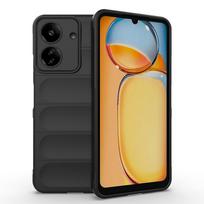 Shockproof Case For Redmi 13C 13 C Redmi13 Liquid Silicone Back Coque for Xiaomi Redmi Note 13 Pro Plus Note13 4G 5G Phone Cover Redmi 13C juoda