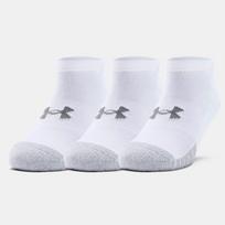 Under Armour HeatGear No Show kojinės (3 poros) - Dydis XL (1346755-100 Kojinės)