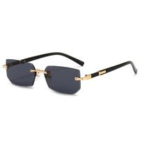 Fashionable Sunglasses Frameless Sunglasses Non-Polarized Fashion Accessory  ruda