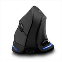 Ergonomic Wireless Vertical Mouse 2400 DPI Rechargeable Wireless Mice 2.4G Connection Vertical Wireless Mouse For Laptop/Desktop juoda