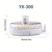 1 aquarium sponge filter, small fish tank filter, suitable for fish tanks under 5 gallons (excluding air pump) Pack of 1