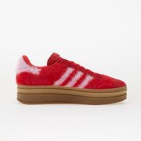 adidas Gazelle Bold Wmns Better Scarlet/ Bliss Lilac/ Gold Metallic - Dydis 40 (JS3905 Laisvalaikio batai)