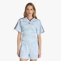 adidas Rouched Football Jersey Crystal Sky - Dydis L (KG3612 Marškinėliai)