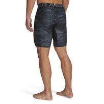 Under Armour HG Armour Printed Lg Sts Black/ White - Dydis M (1383323-002 Šortai)