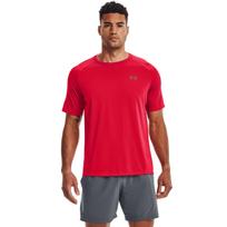 Under Armour Tech 2.0 SS Tee Red/ Graphite - Dydis S (1326413-600 Marškinėliai)
