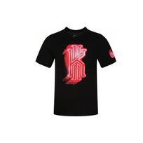 Nike Dri-Fit Kyrie Irving Print Sports Short Sleeve T-Shirt Men Tops Black BV8321-010 S