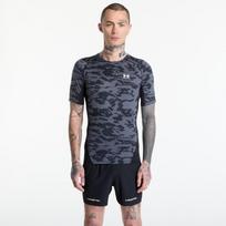 Under Armour HG Printed SS Black - Dydis L (6009657-001 Marškinėliai)