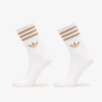 adidas 3-Stripes Crew Socks 3-Pack White/ Cardboard - Dydis S (JV7407 Kojinės)