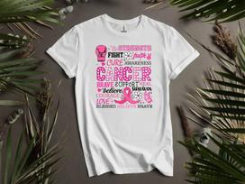 Breast Cancer Support The Fighters Admire Hoodie Tshirt Men Women Unisex AD52 M