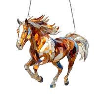 Horse Pendant Window Sun Capture Decoration, As A Gift Decoration Pendant For Horse Lovers And Owners balta