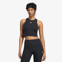 adidas Essentials Rib Tank Top Black - Dydis XS (KR3602 Marškinėliai)