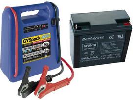 Paleidėjas GYSPACK 400 su originaliu 12V 18Ah akumuliatoriumi