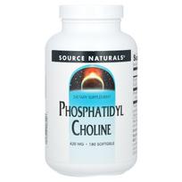 Source Naturals, Phosphatidylcholine, 420 mg, 180 softgels