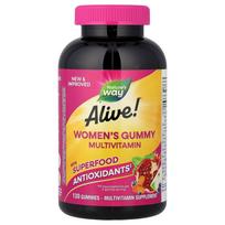 Nature's Way Alive! Women's Complete Multivitamin Mixed Berry Gummies, 130 Count 130 pcs - 1 ea