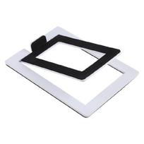 Computer Speaker Tilt Stand Holder Disply Shelf For Kanto's YU4 Active Speaker balta/juoda