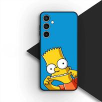 Tapetai S-Simpsons Bart telefono dėklas Minkštas dėklas Samsung Galaxy S22 S21 S20 FE Ultra Plus A07 A17 A15 A16 A25 A57 A37 Dėklas Galaxy S21 FE 5G