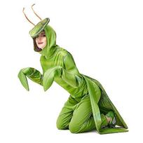Praying Mantis Costume for Adult Men Women Insect Bug Fancy Dress