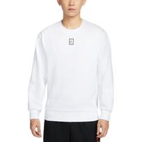 Nike Court Heritage Men's Dri FIT Fleece Crew FZ7521-100 S