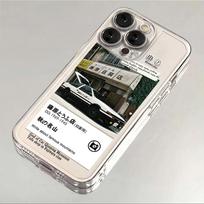 Japan Classic Comic Initial D JDM AE86 Phone Case For iPhone 17 16 15 14 13 12 11 Mini Air Pro Max X XR XSMax 8 Plus Transparent iPhone XSMax