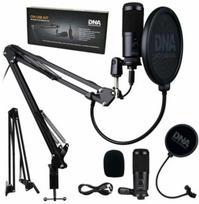 USB kondensatorinio mikrofono komplektas DNA CM USB KIT