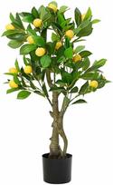Dirbtinis citrinmedis, žalios spalvos, 90cm, 234 lapai