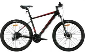 Dviratis AL 27.5" Leon XC-80 AM Hidraulinis užraktas HDD rėmas-20" pilka su juodu (m)