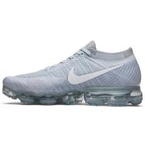 Nike VaporMax Flyknit Lightweight Low top Running Shoes Mens Gray White 849558-004 39 balta