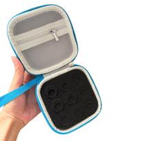 Waterproof Insulin Vial Storage Case 3ML/10ml Insulin Organizer Insulin Vial Protector  Travel Use Blue 9Slots