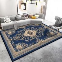 European Style Antiskid Carpet Living Room Easy Clean Large Room Rugs Customizable Soft Office Sofa Table Mat Washable Foldable 60cm x 90cm