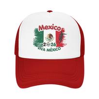 Summer Sun Hats Mexico Viva Mxico Shirt  Mexican Pride Bold Typography Design Print Trucker Hat Summer Unisex Adult Baseball Caps One Size