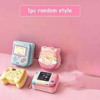 Special-shaped Mini Cartoon Memo Pad Cartoon Soft Silicone Cover Memo Pad  Student Pendant style 1 random