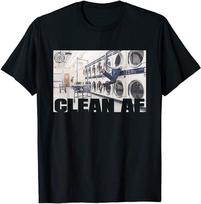 Clean Af Narcotics Anonymous 12 Step Recovery Unisex T-Shirt S