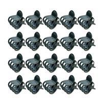 20/100Pcs Orchid Clips Plant Support Clips Flowers Vine Clips Stem Vine Growing Uprightly Growing Stem Vine Support Clips A