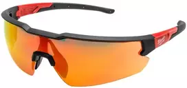 Milwaukee Accessories Patobulinti akiniai apsauginiai Milwaukee (oranžiniai) "veidrodiniai"