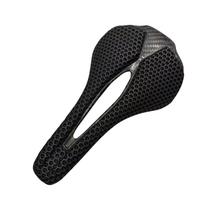 Itin lengva 3D spausdinta pilnos anglies pluošto sėdynės pagalvėlė plento kalnų dviračio sėdynė jojimo balnas patogus ir kvėpuojantis 253X138MM