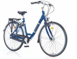 Miesto dviratis 28" Corelli Mocha 2.0 V TopVelo Shimano Nexus 3, 48 cm rėmas, mėlynas/pilkas/žalias