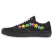 Frog Skateboards x Vans Skate Old Skool Black Unisex Sneakers Multi-Color VN0A5HF33LT 40.5