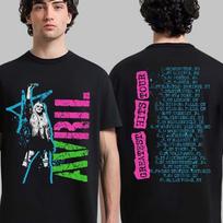 New!!! Avril Lavigne Greatest Hits Tour 2025 Dateback T-Shirt 3XL