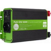 Gembird 12V na 230V Czysty sinus 500W | EG-PWC-PS500-01 | 8716309124058