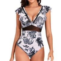 Women's Swimwear Sense Bikini With Chest Pad No Steel Bra Swimwear L