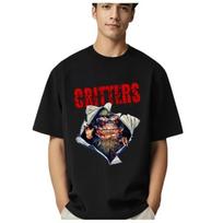 Critters the Movie T Shirt Men Fashion Men T Shirt Tee Print Short Sleeve Tshirt Women Top Luxury Brand Cotton T-Shirt Clothes#Color S juoda